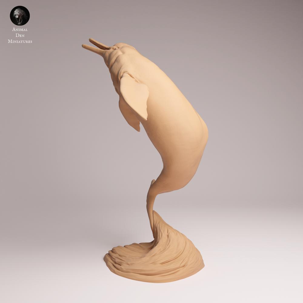 Productfoto Tabletop 28mm Lord of the Print (LotP) 0: Waterdier Figuren: Amazone Rivierdolfijn - opkomend