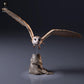 Productfoto dierenfiguur Animal Den Miniatures 6: wilde dierenfiguur: Amerikaanse kerkuil - vliegend (26_10_07)