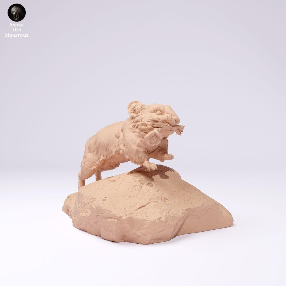 Produktfoto 2: Wildtier Tierfigur: Amerikanischer Pfeifhase - laufend (25_01_07)