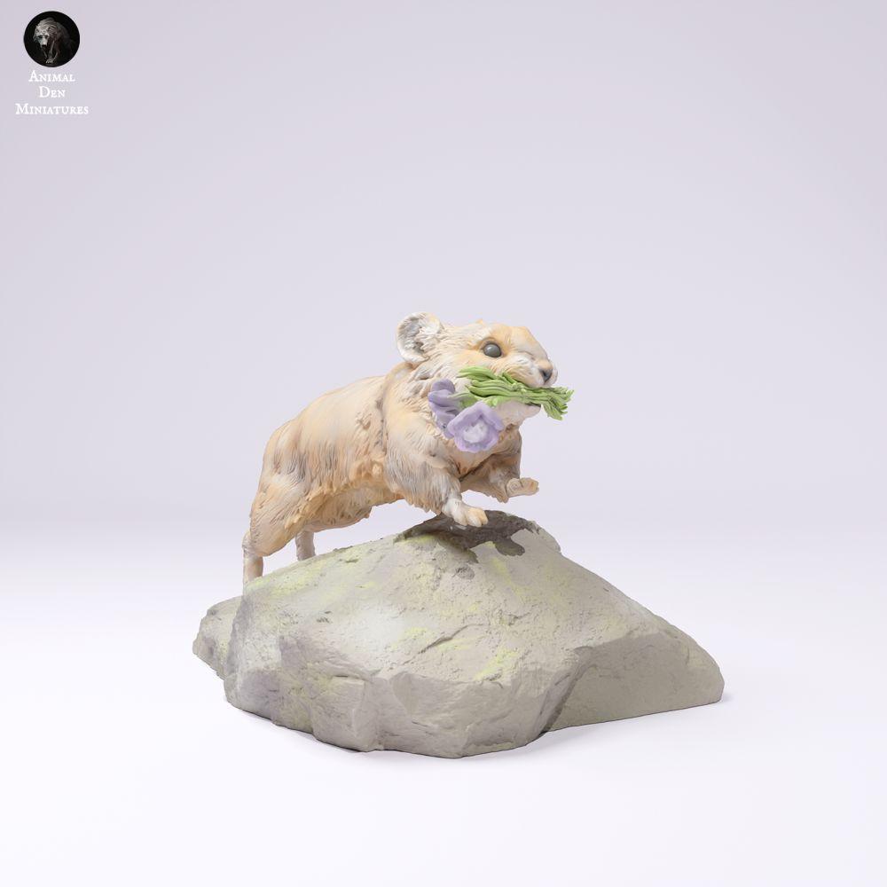 Produktfoto 3: Wildtier Tierfigur: Amerikanischer Pfeifhase - laufend (25_01_07)