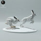 Productfoto dierenfiguur Animal Den Miniatures 2: Polar dierenfiguur: sneeuw­hazen - rennend (23_01_16)