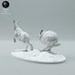 Productfoto dierenfiguur Animal Den Miniatures 3: Polar dierenfiguur: sneeuwhazen - rennend (23_01_16)