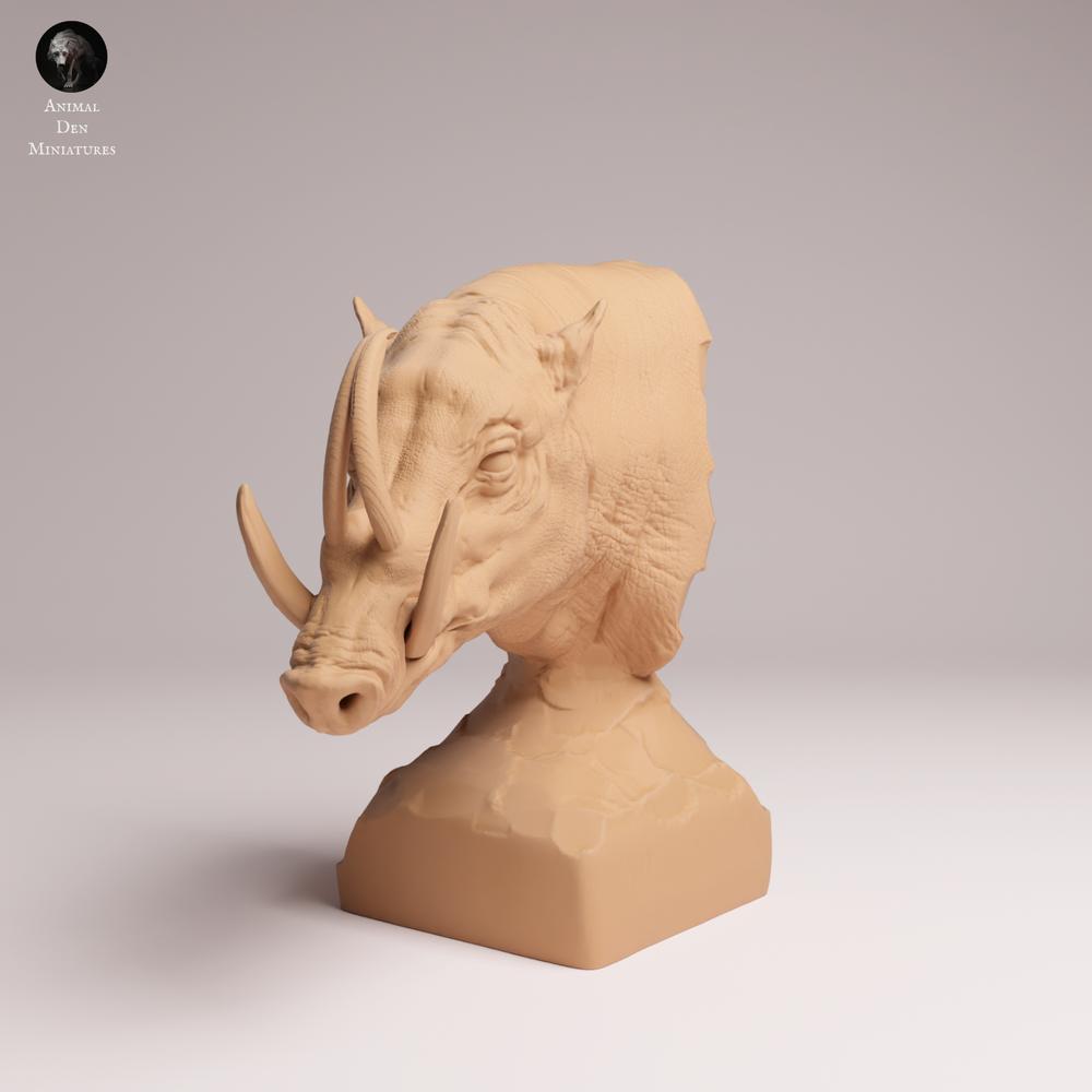 Productfoto Tabletop 28mm Lord of the Print (LotP) 0: Wilddier Figuur: Sulawesi-Pustelzwijn - Bueste (25_12_07)