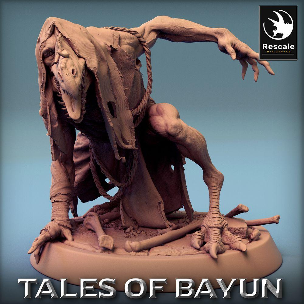 Productfoto Tabletop 28mm Lord of the Print (LotP) 0: Tabletop Miniatuur: Kikimora Ghul, sluipende kraaiencultist, moerasheks, bottenbewaker, dungeon-baas (24_01_E1)