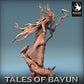 Productfoto Tabletop 28mm Lord of the Print (LotP) 0: Tabletop Miniatuur: Lechy / Leshy, Bosgeest-Druïde, Hainwachter, Dryadenvorst met Staf en Uil (24_01_P)