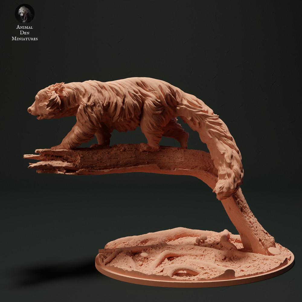Productfoto dierenfiguur Animal Den Miniatures 1: wilde dierenfiguur: binturong - beermarter (23_05_10)