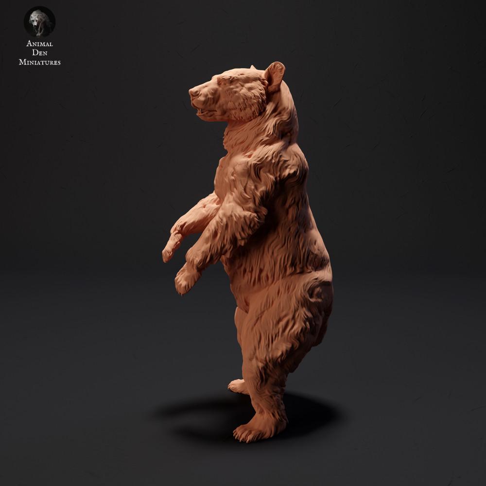 Productfoto dierenfiguur Animal Den Miniatures 1: wild dierfiguur: zwarte beer - staand (23_09_15)