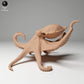 Productfoto dierenfiguur Animal Den Miniatures 0: Zeedier dierenfiguur: Grote blauwgeringde octopus - zwemmend (24_05_05)