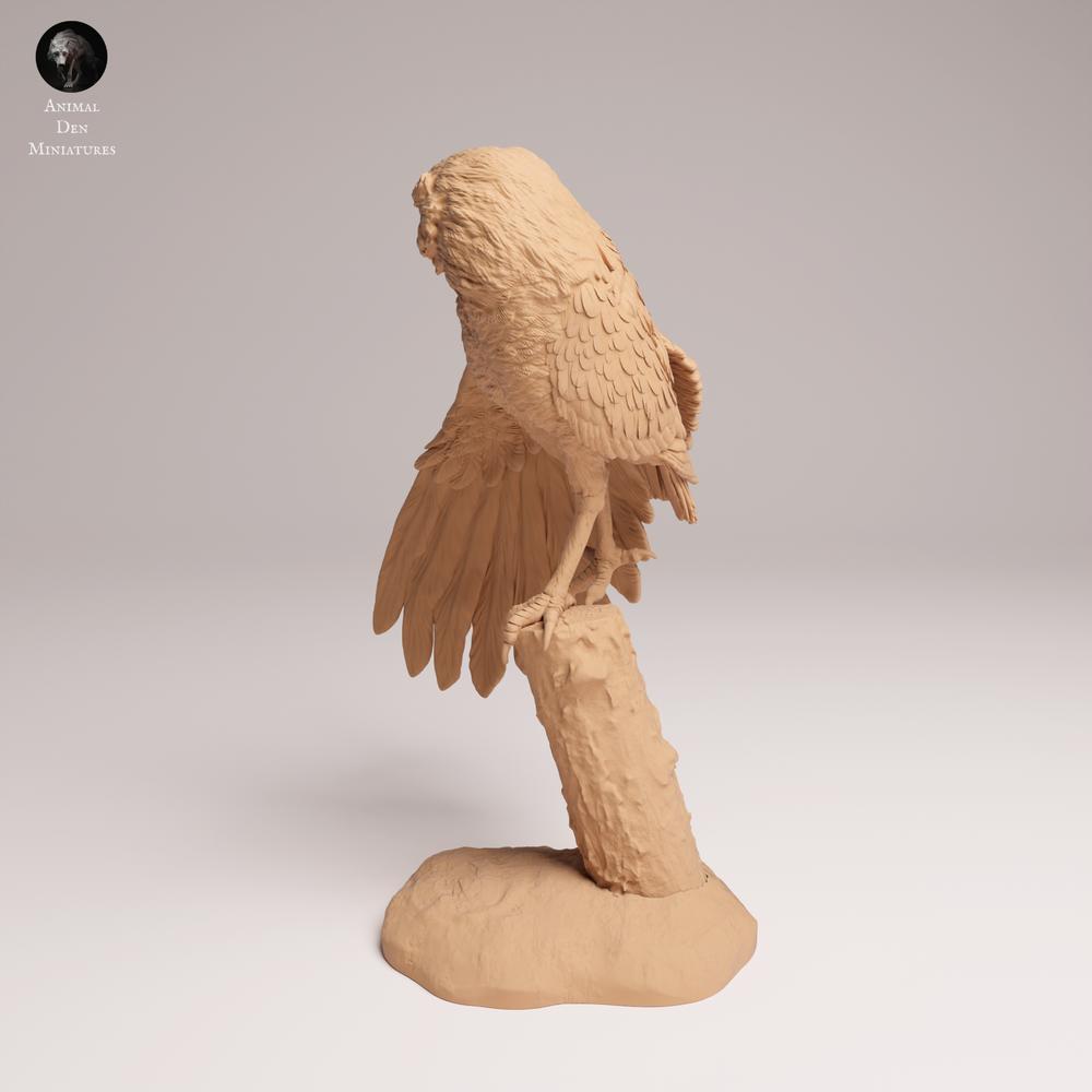 Produktfoto Tierfigur Animal Den Miniatures 0: Wildtier Tierfigur: Kanincheneule - beim Strecken (25_09_14)