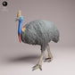 Produktfoto Tabletop 28mm Lord of the Print (LotP) 3: Wildvogel Tierfigur: Helmkasuar (26_05_10)