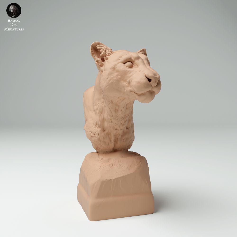 Productfoto 1: Wild dierfiguur: nevelpanter - buste (25_02_05)