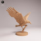Produktfoto Tabletop 28mm Lord of the Print (LotP) 2: Wildtier Tierfigur: Kolkrabe - im Landeanflug (26_06_08)