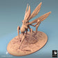 Productfoto Tabletop 28mm Lord of the Print (LotP) 0: Tabletop Miniatuur: Fyrionis - insectachtige verschrikkingen, mantis-monster en vleugeldier met sikkelklauwen, dungeon-baas (24_07_D2)