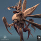 Productfoto Tabletop 28mm Lord of the Print (LotP) 0: Tabletop Miniatuur: Insectoïde Reusachtige Wesp met Heksrijder, Zwermheerseres Fyrionis (24_07_D7)