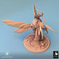 Productfoto Tabletop 28mm Lord of the Print (LotP) 0: Tabletop Miniatuur: Insektoïde Demonrijder op Vleugeldier, Zwermvorst, Bosgeest-Sjaman, Skycutter Guard (24_07_E4)