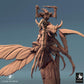 Productfoto Tabletop 28mm Lord of the Print (LotP) 0: Tabletop Miniatuur: Insektoïde Demonrijder op Vleugeldier, Zwermvorst, Bosgeest-Sjaman, Skycutter Guard (24_07_E4)