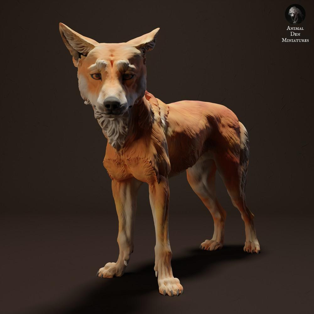 Productfoto dierenfiguur Animal Den Miniatures 2: Wilddierenfiguur: Dingo (23_04_11)