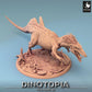 Productfoto Tabletop 28mm Lord of the Print (LotP) 0: Tabletop Miniatuur: Concavenator in Aanval, Roofdinosaurier - Raptor-Beest, Baas tegenstander voor Wargaming en Skirmish (24_06_C1)