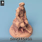 Productfoto Tabletop 28mm Lord of the Print (LotP) 0: Tabletop Miniatuur: Nomaden‑Oudste - Woestijnwijzer, Karavaanleider, zittende Verteller (24_06_E20)