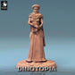 Productfoto Tabletop 28mm Lord of the Print (LotP) 0: Tabletop Miniatuur: Woestijnpriesteres, bedekte zieneres, Orakel, Mystica (24_06_E24)