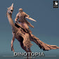 Productfoto Tabletop 28mm Lord of the Print (LotP) 0: Tabletop Miniatuur: Nomaden-Kavallerist op Raptor, Vogelrijder met Lanze / Raptor Rijder (24_06_D5)
