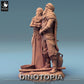 Productfoto Tabletop 28mm Lord of the Print (LotP) 0: Fantasy Figuren Set: Woestijnnomaden Leiderspaar, Karavaanwachters Duo, Duinverkenners (24_06_E29)