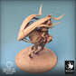 Productfoto Tabletop 28mm Lord of the Print (LotP) 0: Tabletop Miniatuur: Woestijnrijder op Loopbeest met Speer, Beestenrijder, Nomaden-Scout, Outrider (24_03_A1)