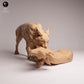 Productfoto Tabletop 28mm Lord of the Print (LotP) 2: Wilddierfiguur: Euraziatische lynx met prooi (26_07_03)