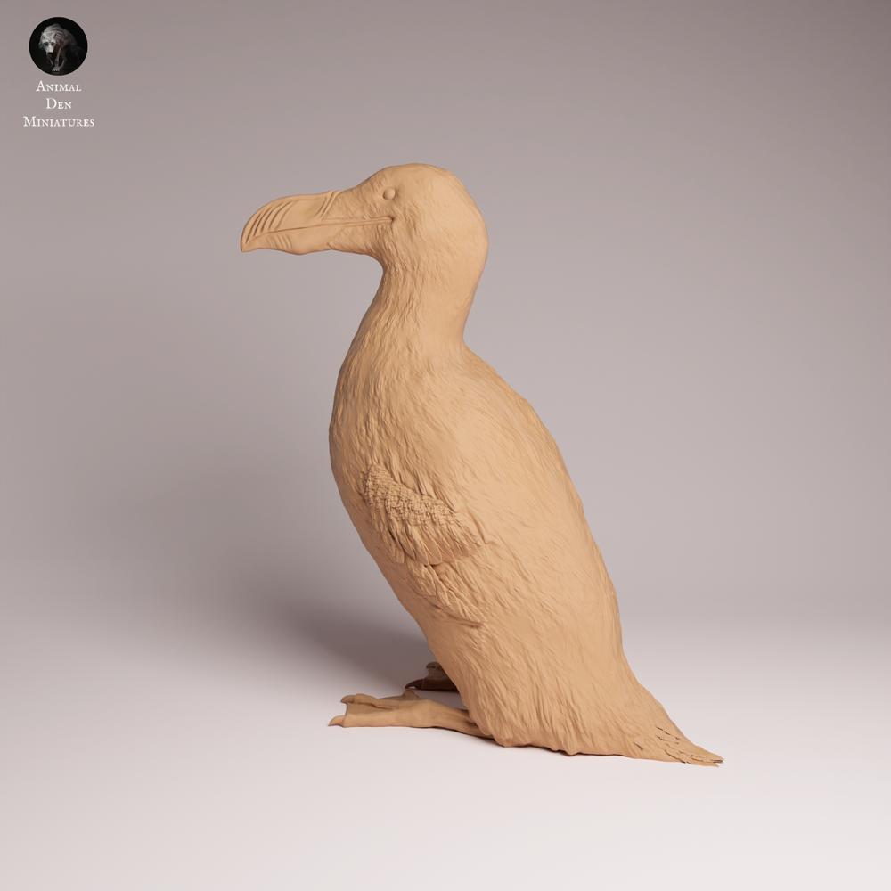 Productfoto Tabletop 28mm Lord of the Print (LotP) 0: zeevogel dierenfiguur: reuzenalk (26_04_01)