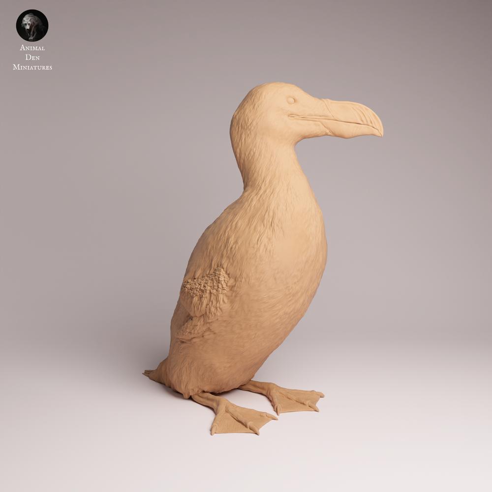 Productfoto Tabletop 28mm Lord of the Print (LotP) 1: zeevogel dierenfiguur: reuzenalk (26_04_01)