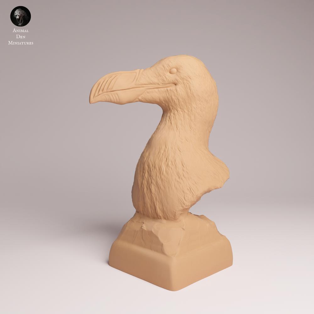 Productfoto Tabletop 28mm Lord of the Print (LotP) 1: Vogel dierenfiguur: grote alk - buste (26_04_02)