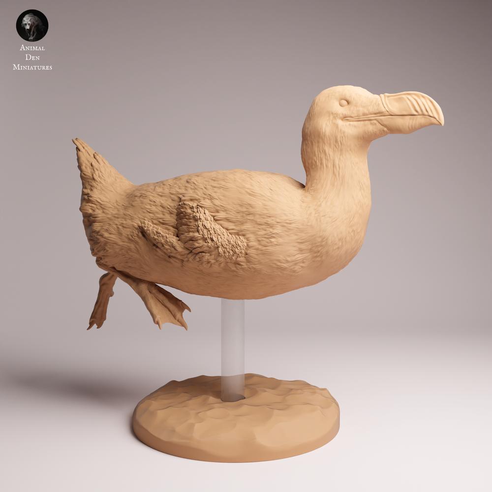 Productfoto Tabletop 28mm Lord of the Print (LotP) 2: Zeevogel dierenfiguur: Reuzenalk - zwemmend (26_04_04)