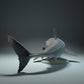 Productfoto dierenfiguur Animal Den Miniatures 2: zeedierfiguur: witte haai (22_09_02)