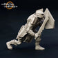 Productfoto Tabletop 28mm The Printing Goes Ever On (TPGEO) 0: Half-Ork Krijger: Brutale strijders van het kwaad met zwaard, schild, morgenster en speer