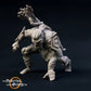 Productfoto Tabletop 28mm The Printing Goes Ever On (TPGEO) 0: Half-Ork Krijger: Brutale strijders van het kwaad met zwaard, schild, morgenster en speer