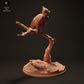 Productfoto dierenfiguur Animal Den Miniatures 1: roofvogel dierenfiguur: harpij - zittend op een tak (23_06_01)