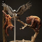 Productfoto dierenfiguur Animal Den Miniatures 3: Jungle-dierenfiguur: harpij - jaagt op rode brulapen (23_06_08)