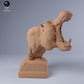 Productfoto dierenfiguur Animal Den Miniatures 2: wilddierenfiguur: nijlpaardbuste (24_03_13)