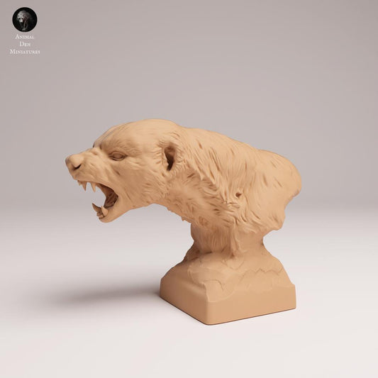 Productfoto dierenfiguur Animal Den Miniatures 0: Wilddierfiguur: honingdas - buste (25_08_15)
