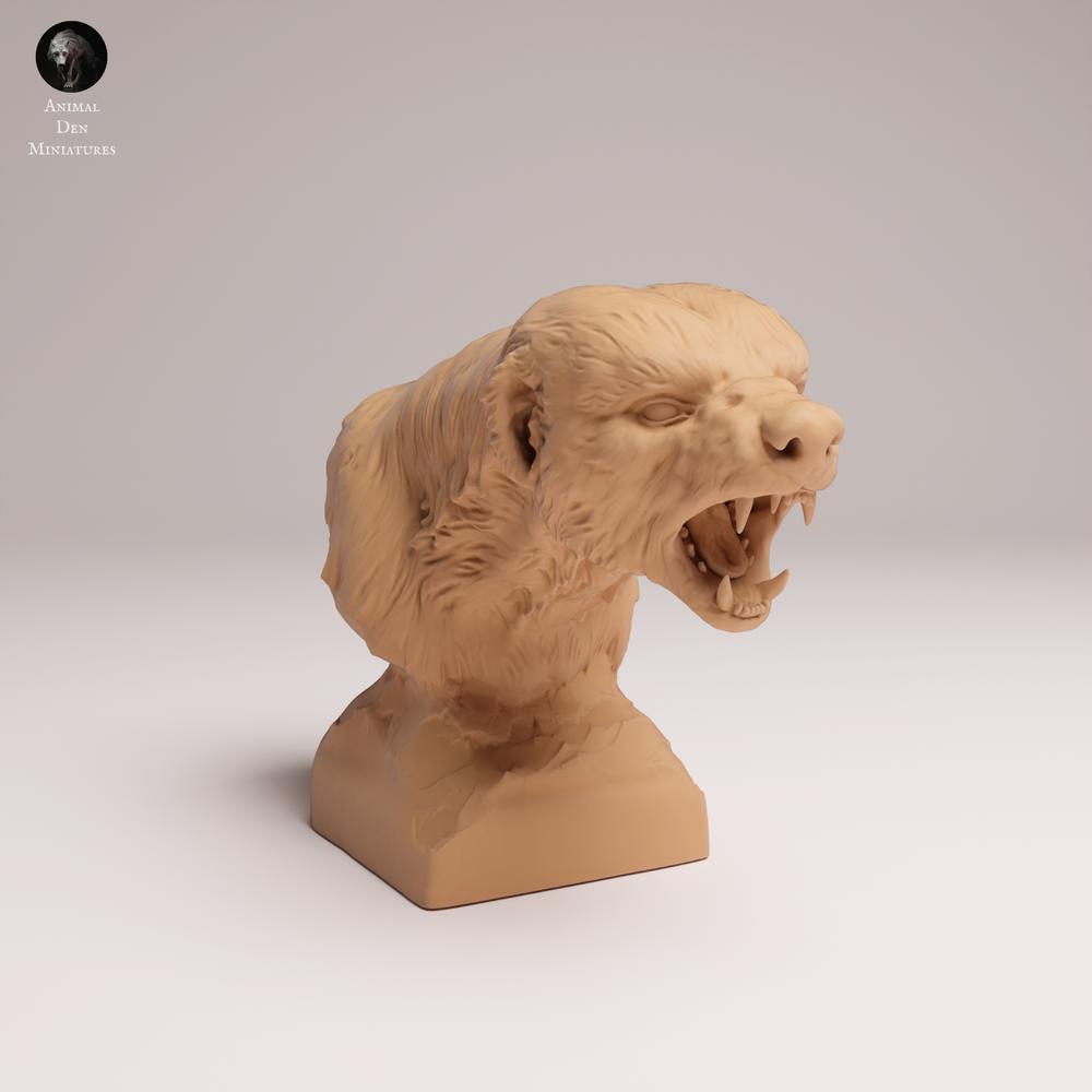 Productfoto dierenfiguur Animal Den Miniatures 1: wildedierfiguur: honingdas - buste (25_08_15)