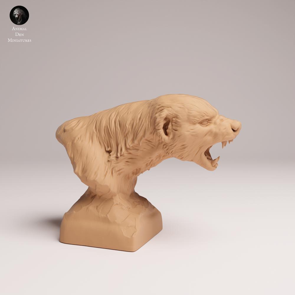 Productfoto dierenfiguur Animal Den Miniatures 2: Wildedierfiguur: Honingdas - Buste (25_08_15)