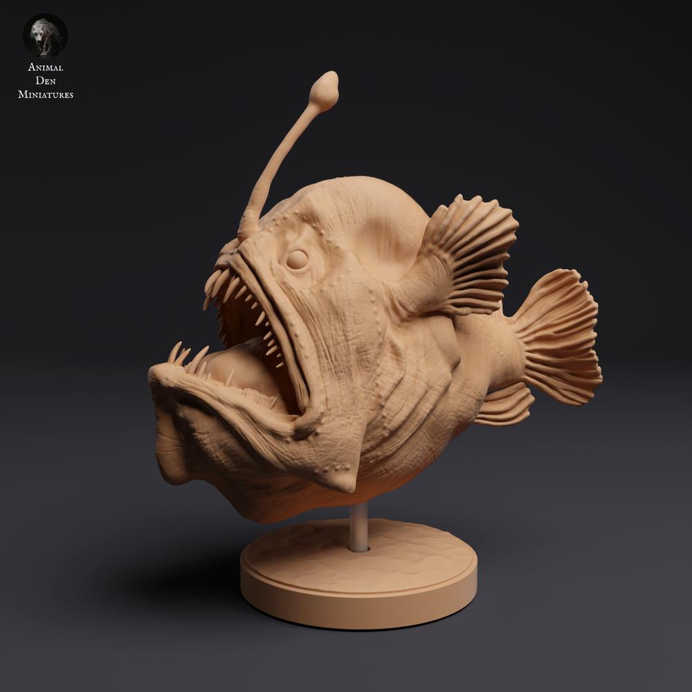 Productfoto 2: diepzeedierfiguur: bultrug-hengelvis (25_04_07)
