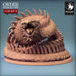 Productfoto Tabletop 28mm Lord of the Print (LotP) 0: Tabletop Miniatuur: Reusachtige zandworm / grotworm - stekelbewapende slangbeest, afgrondworm (Wyrm), baasmonster (24_02_E3)