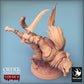 Productfoto Tabletop 28mm Lord of the Print (LotP) 0: Tabletop Miniatuur: Weerwolf Krijger met Krummschwert, Wolfmens Barbar, Weerwolf Krijger (24_02_C1)