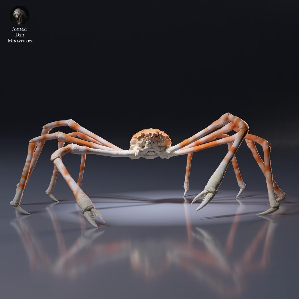 Productfoto dierenfiguur Animal Den Miniatures 5: zeedier dierenfiguur: Japanse reuzenkrab (26_09_04)