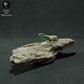 Productfoto dierenfiguur Animal Den Miniatures 3: reptielen dierenfiguur: smaragdhagedis (22_11_13)