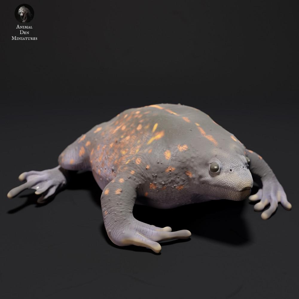Productfoto dierenfiguur Animal Den Miniatures 2: amfibieën dierenfiguur: Mexicaanse gravende pad (23_09_17)