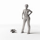 MyPortal Studios set 03, model 524: naast een menselijke figuur op schaal 1:35