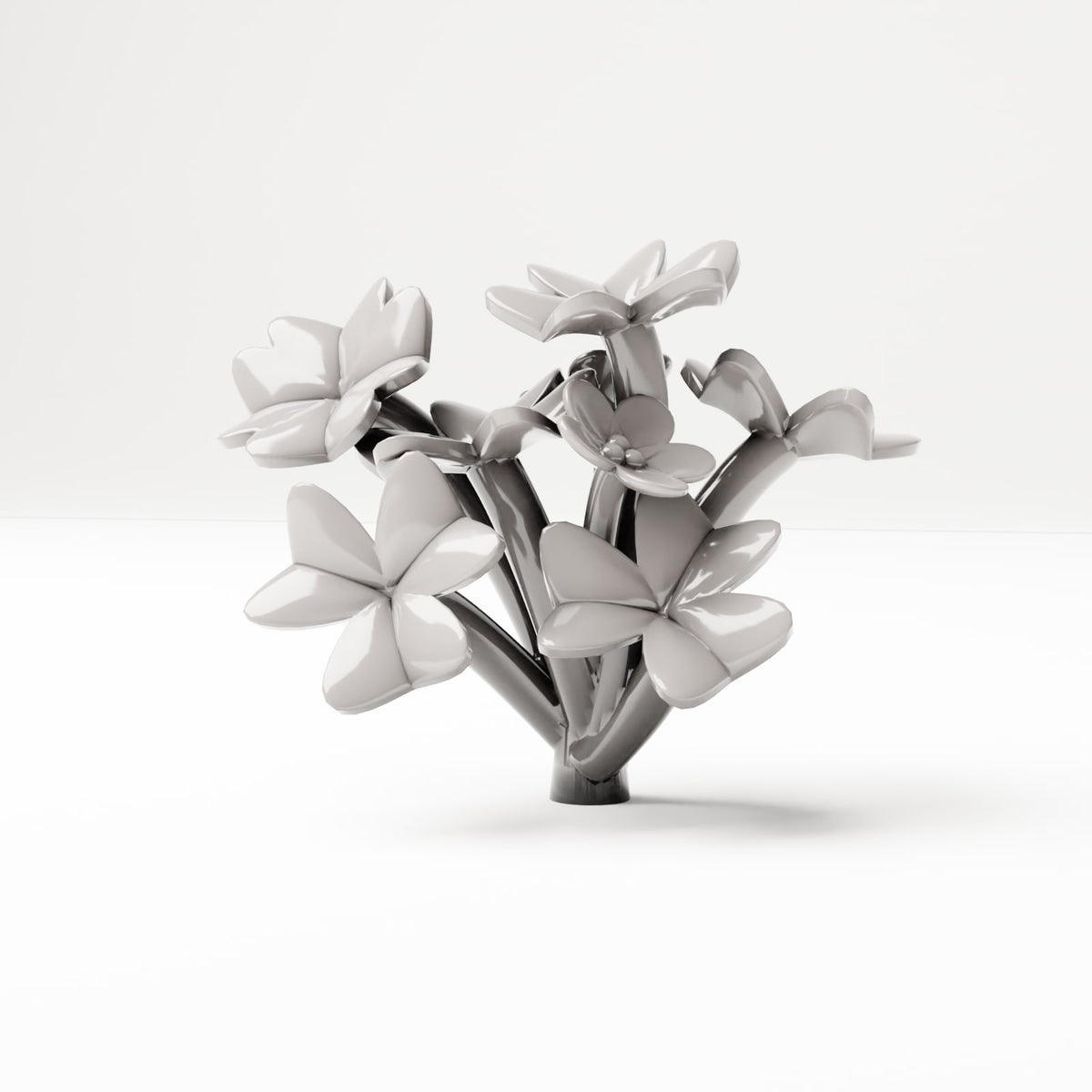 MyPortal Studios set 06, model 72: vooraanzicht op witte achtergrond