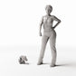 MyPortal Studios set 11, model 447: naast een menselijke figuur op schaal 1:35